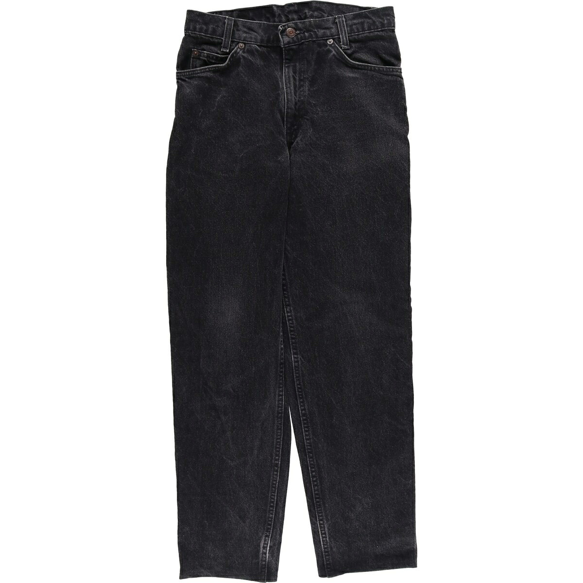 古着 90'S リーバイス Levi's 40750-4 159 STUDENT オレンジタブ ブラックデニム テーパードデニムパンツ USA製 メンズw29相当 ヴィンテージ /eaa605397 【中古】 【260120】 【RR】 ブラック系 春夏秋冬