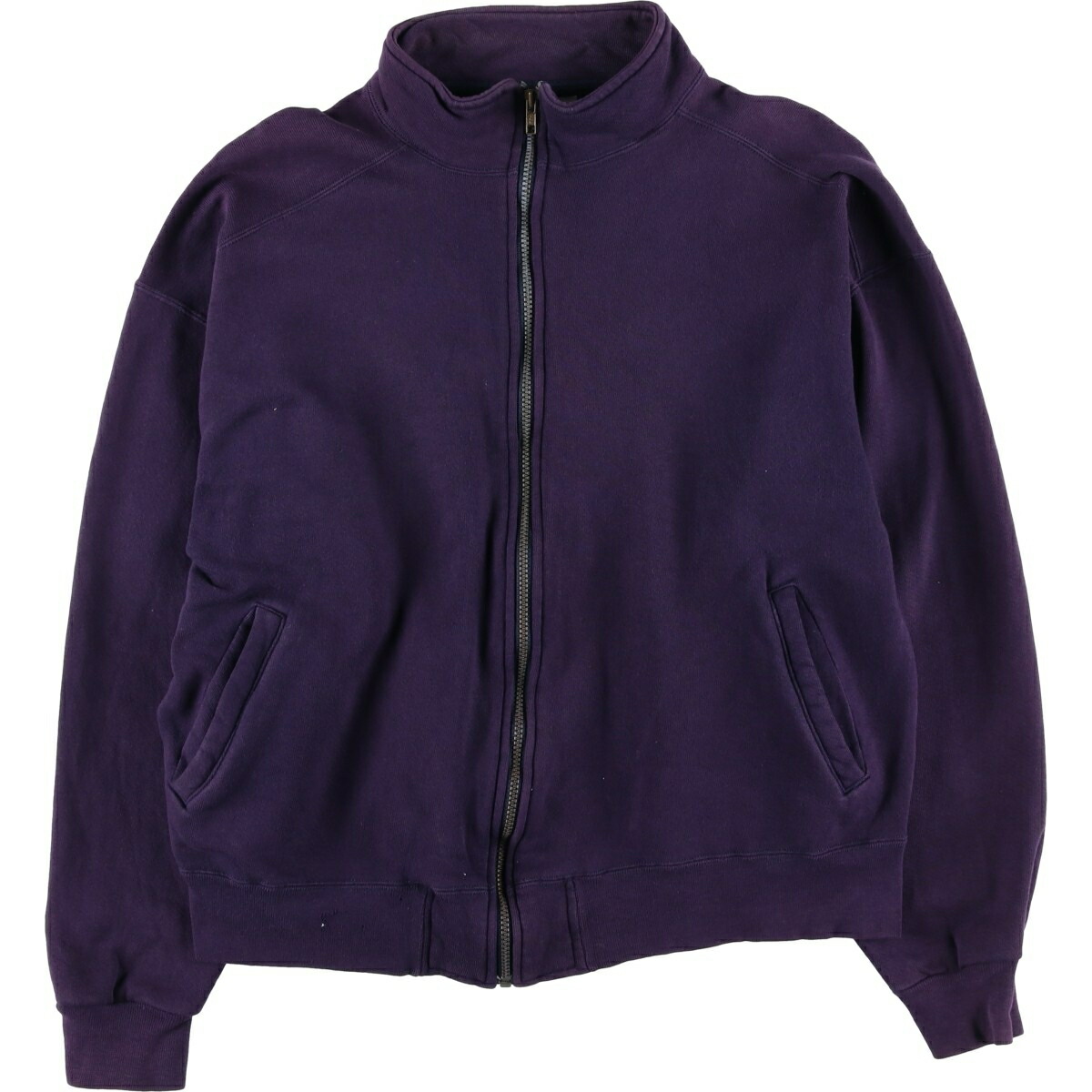 古着 80~90'S ラッセル RUSSEL L.L.BEAN エルエルビーン ダブルネーム フルジップスウェットシャツ トレーナー USA製 メンズL相当 ヴィンテージ /eaa605411 【中古】 【251231】 【GR-NV-2602】 パープル系 春夏秋冬 11,070円
