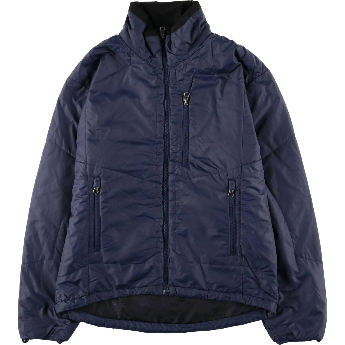 古着 マーモット Marmot 中綿ジャケット パファージャケット メンズM相当 /eaa605429 【中古】 【260109】 【NY2601】 ネイビー系 春秋冬