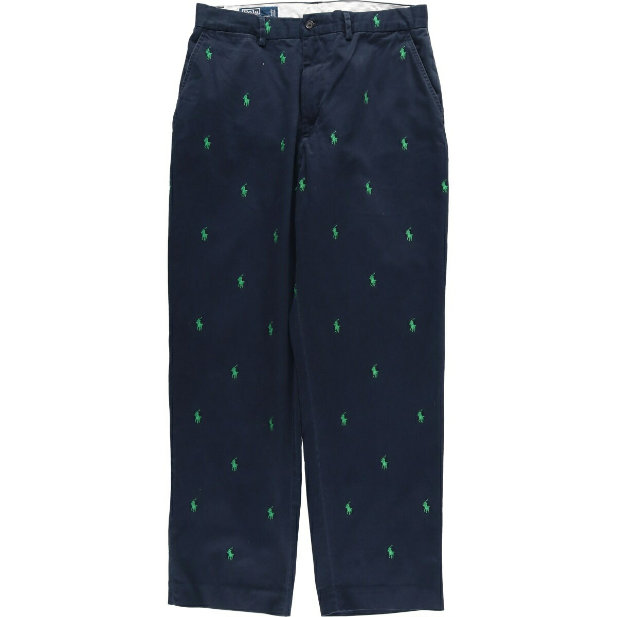古着 ラルフローレン Ralph Lauren POLO by Ralph Lauren 総柄 チノパンツ メンズw32相当 /eaa605802 【中古】 【260102】 【GR-UN-2602】