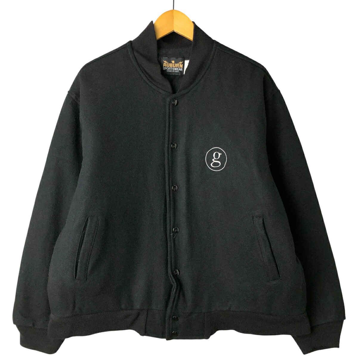古着 90'S AUBURN SPORTSWEAR 中綿入り ウールスタジャン アワードジャケット バーシティジャケット USA製 メンズXL相当 ヴィンテージ /eaa606107 【中古】 【260108】