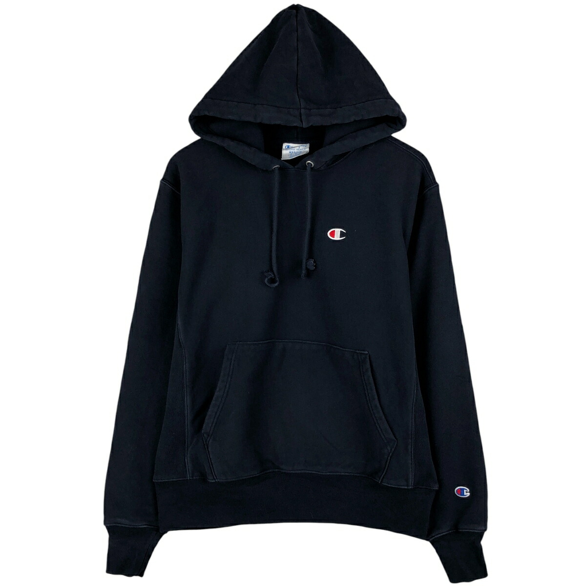 古着 チャンピオン Champion REVERSE WEAVE リバースウィーブ スウェットプルオーバーパーカー メンズM相当 /eaa606149 【中古】 【260112】 ネイビー系 春夏秋冬