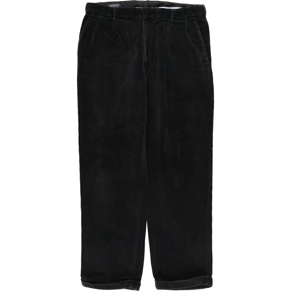 古着 ランズエンド LANDS'END TRADITIONAL FIT ツータック コーデュロイパンツ メンズw36相当 /eaa606374 【中古】 【260110】 【SS2606_10】｜古着屋JAM