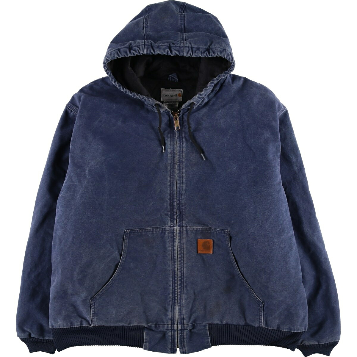 古着 ビッグサイズ カーハート Carhartt アクティブジャケット 中綿入り ダックフルジップパーカー メンズXXXL相当 /eaa606447 【中古】 【260114】 【SS2606_10】｜古着屋JAM 22,097円