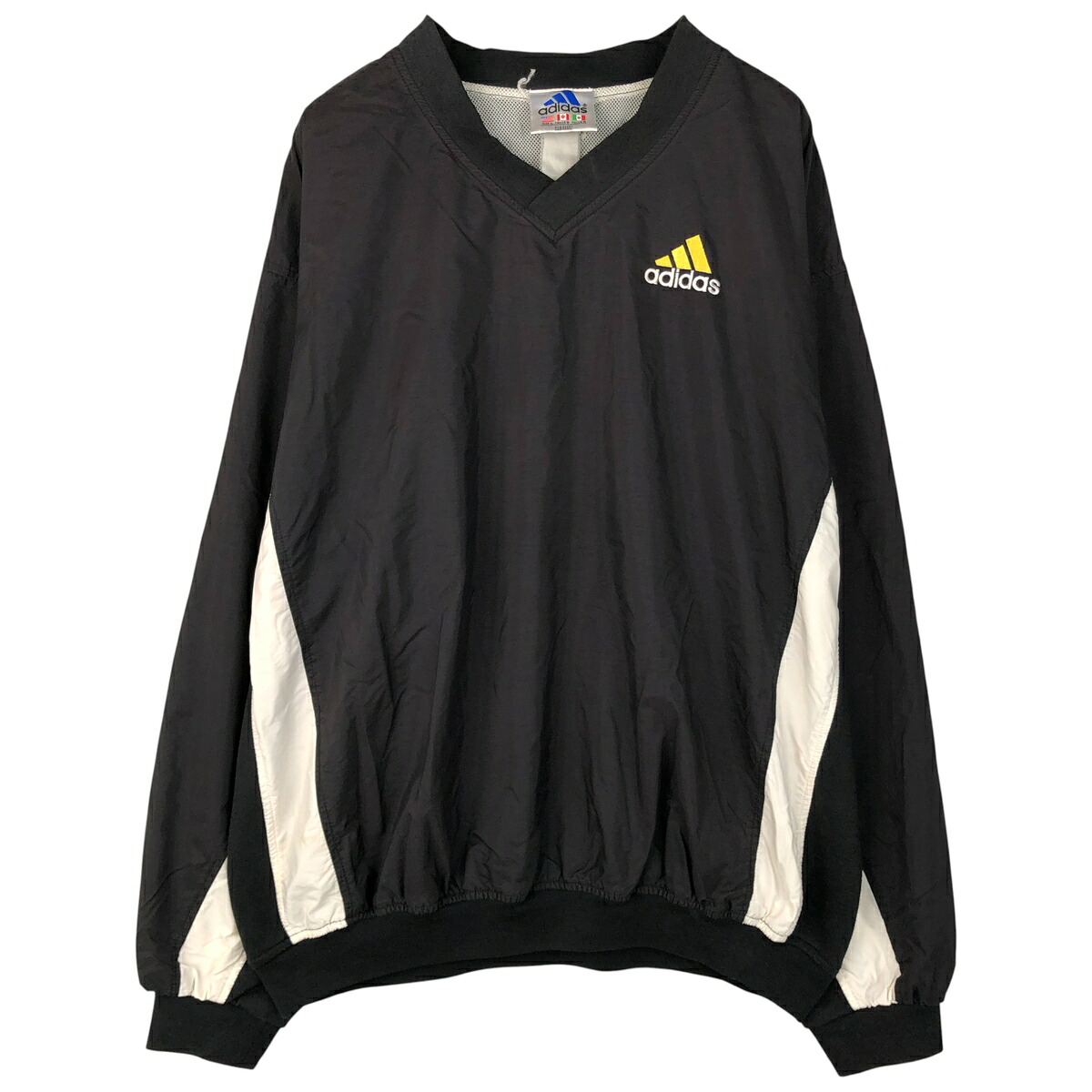 古着 90~00'S アディダス adidas Vネック ウォームアッププルオーバー メンズL相当 /eaa606597 【中古】 【260117】 【NH-2508】 【SS2606_10】｜古着屋JAM 8,628円