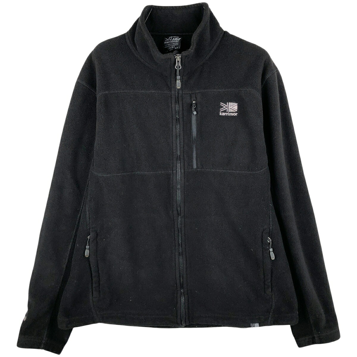 古着 カリマー Karrimor フリースジャケット メンズM相当 /eaa606610 【中古】 【260108】 【NH-2508】【NY2601】 ブラック系 春秋冬