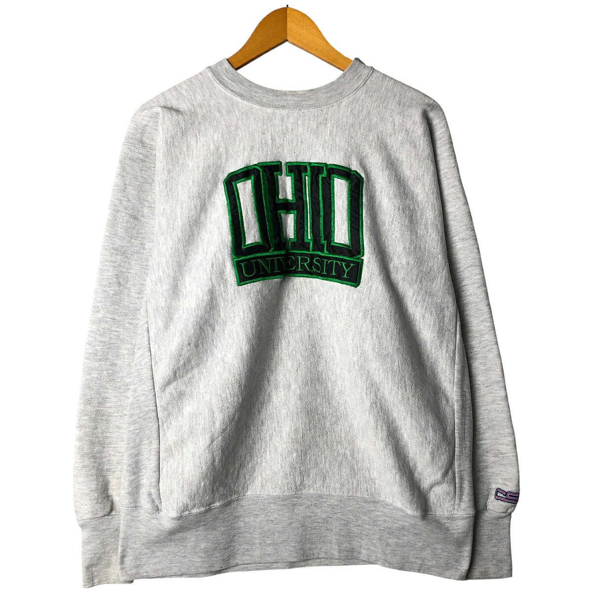 古着 90'S Crable Sportswear OHIO オハイオ大学 カレッジスウェットシャツ トレーナー USA製 メンズXL相当 ヴィンテージ /eaa606716 【中古】 【260110】 グレー系 春夏秋冬