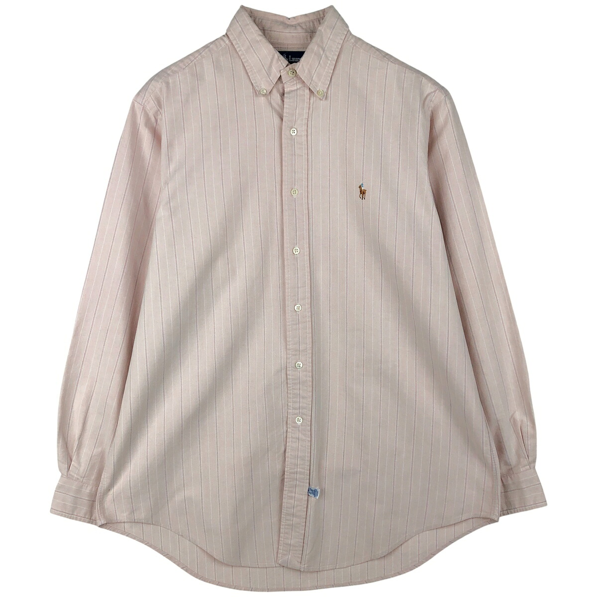 古着 ラルフローレン Ralph Lauren 長袖 ボタンダウンストライプシャツ メンズL相当 /eaa606746 【中古】 【260110】 【NH-2508】 【SS2606_10】｜古着屋JAM