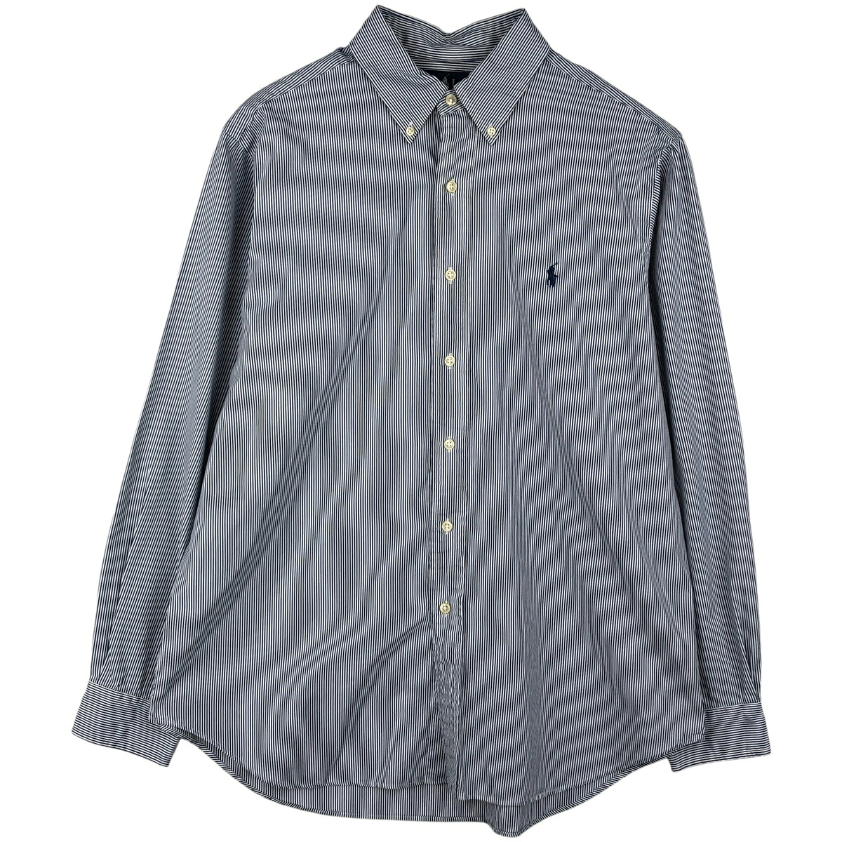 古着 ラルフローレン Ralph Lauren CLASSIC FIT 長袖 ボタンダウンストライプシャツ メンズL相当 /eaa606762 【中古】 【260110】 【NH-2508】 ホワイト系 春夏秋冬