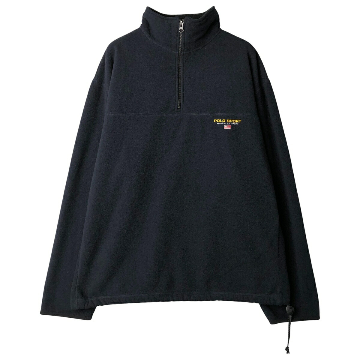 古着 ラルフローレン Ralph Lauren POLO SPORT ポロスポーツ ハーフジップ フリースプルオーバー メンズL相当 /eaa606830 【中古】 【260111】 【NH-2508】 ネイビー系 春秋冬