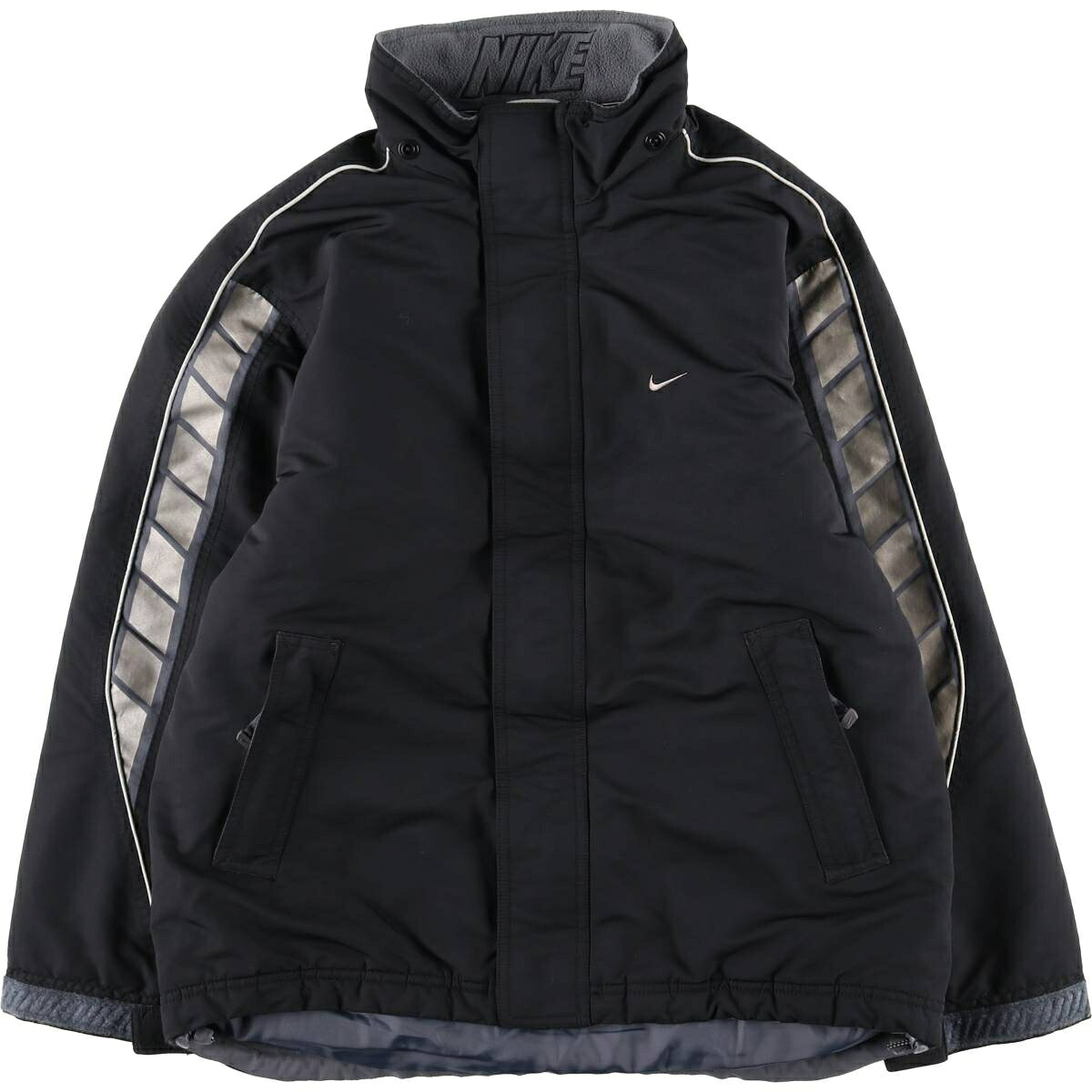 古着 00'S ナイキ NIKE 中綿ジャケット パファージャケット メンズS相当 /eaa606847 【中古】 【260112】 ブラック系 春秋冬