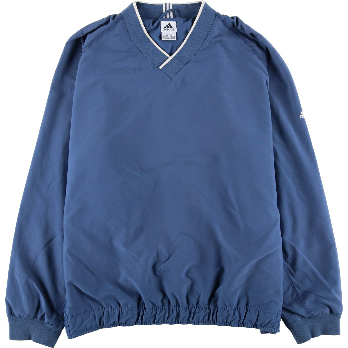 古着 00'S アディダス adidas CLIMASHELL WIND Vネック ウォームアッププルオーバー メンズXL相当 /eaa606861 【中古】 【260113】