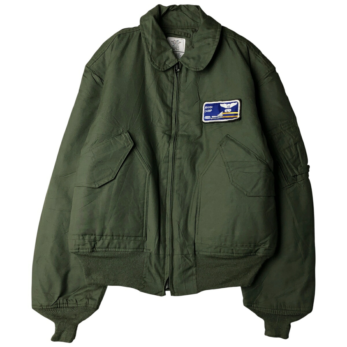 古着 米軍実品 CWU-45P ミリタリー フライトジャケット USA製 LARGE メンズL相当 /eaa606942 【中古】 【260112】 【NH-2508】