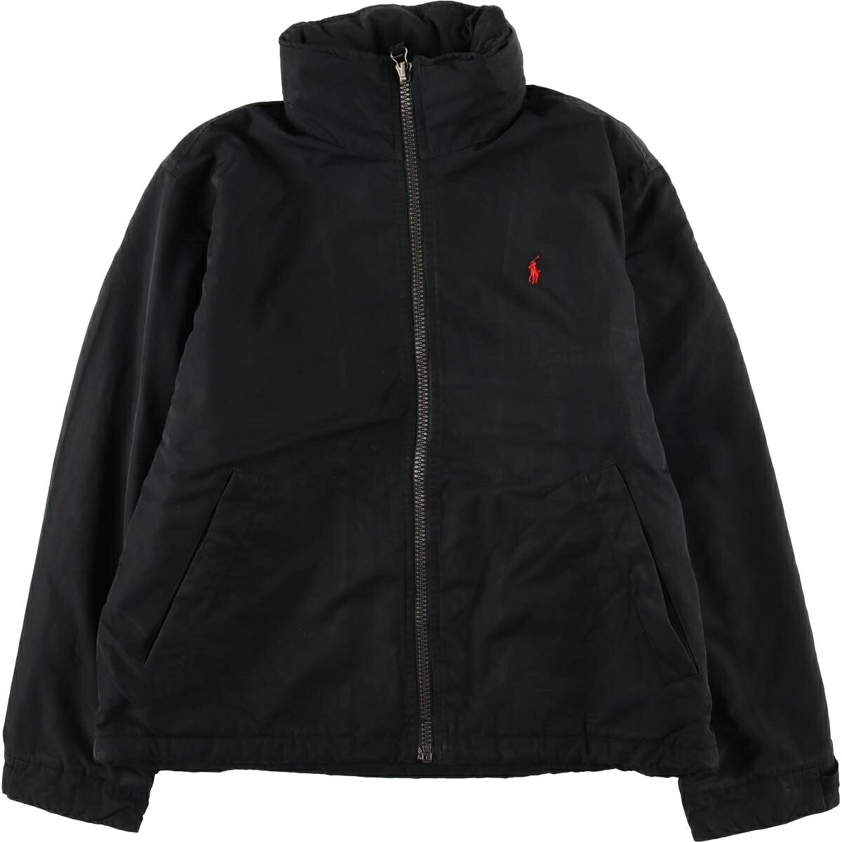 古着 ラルフローレン Ralph Lauren POLO by Ralph Lauren 中綿ジャケット パファージャケット メンズL相当 /eaa607223 【中古】 【260117】 ブラック系 春秋冬