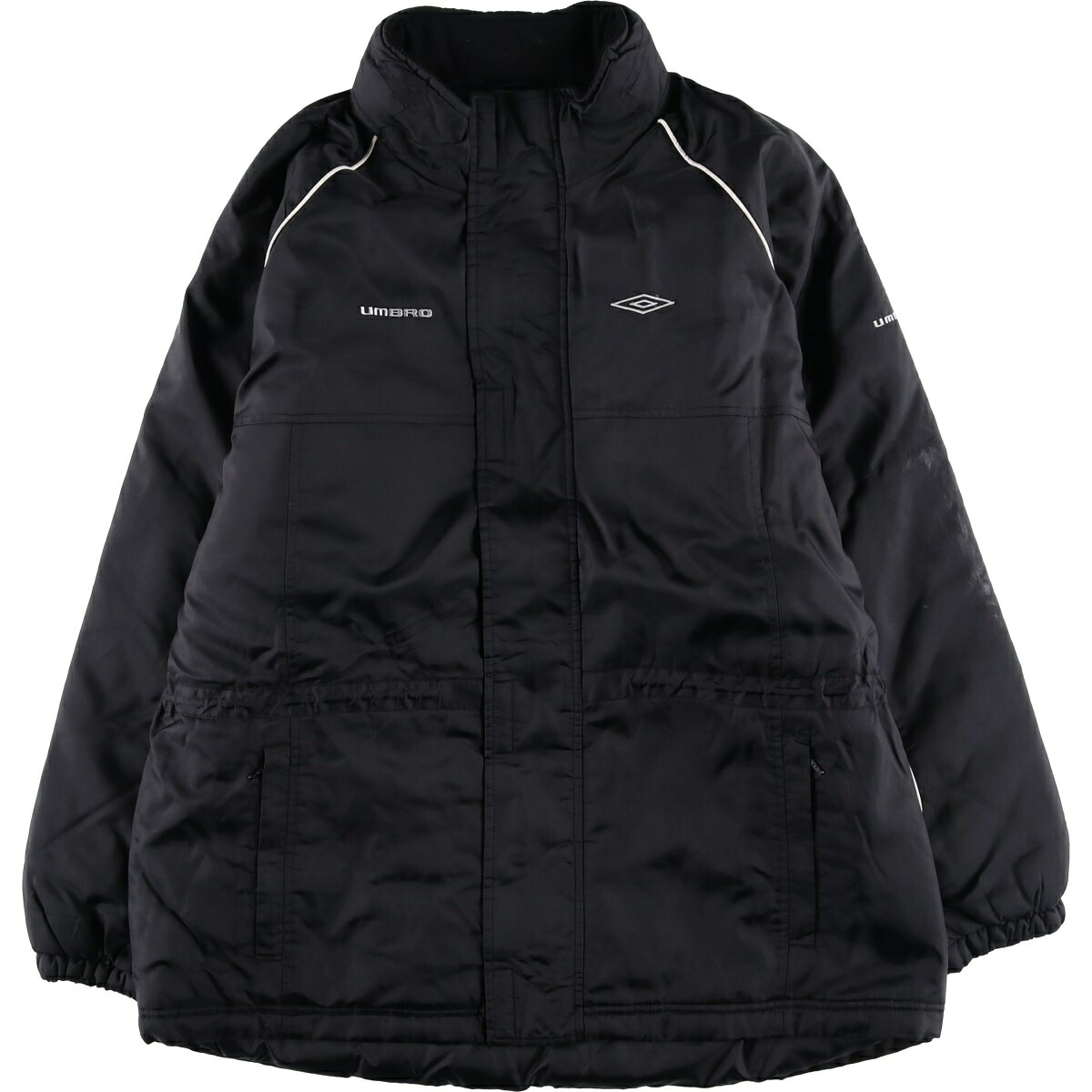 古着 00'S アンブロ UMBRO 中綿ジャケット パファージャケット メンズM相当 /eaa607248 【中古】 【260116】 ブラック系 春秋冬｜古着屋JAM