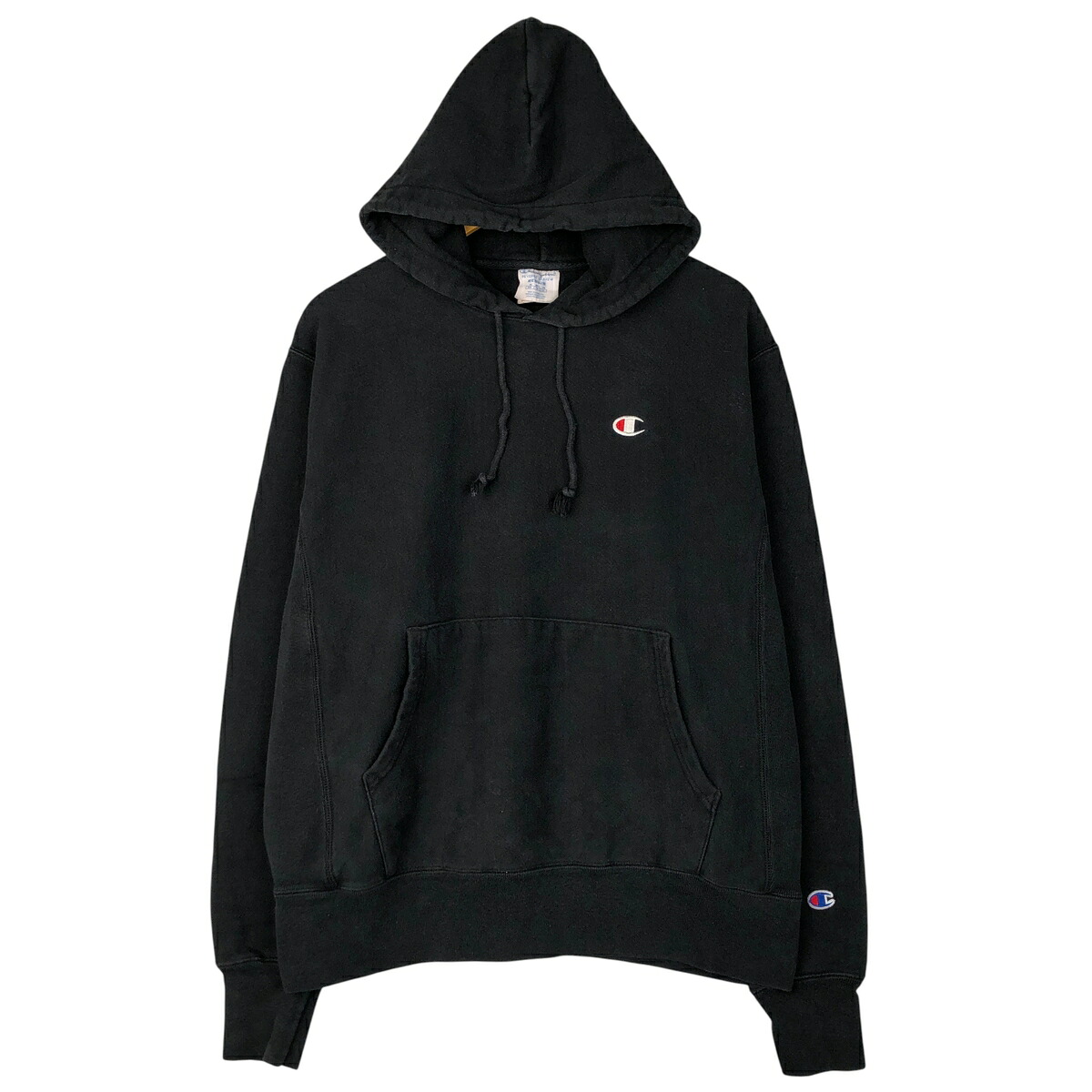 古着 チャンピオン Champion REVERSE WEAVE リバースウィーブ スウェットプルオーバーパーカー メンズM相当 /eaa607320 【中古】 【260116】 ブラック系 春夏秋冬