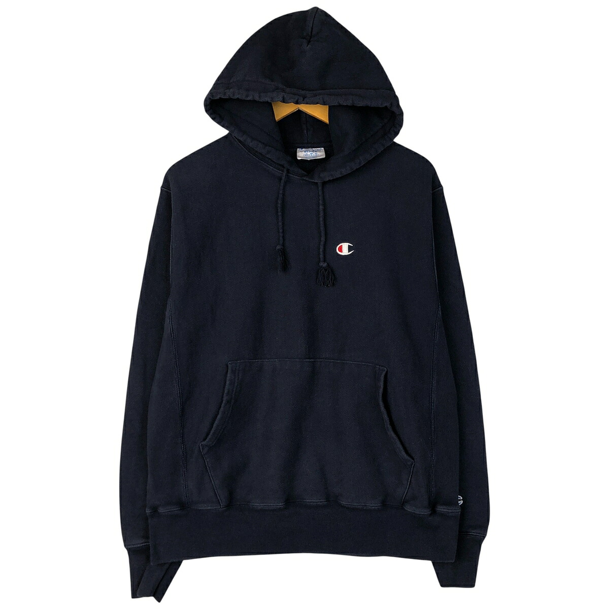 古着 チャンピオン Champion REVERSE WEAVE リバースウィーブ スウェットプルオーバーパーカー メンズM相当 /eaa607322 【中古】 【260116】 ネイビー系 春夏秋冬
