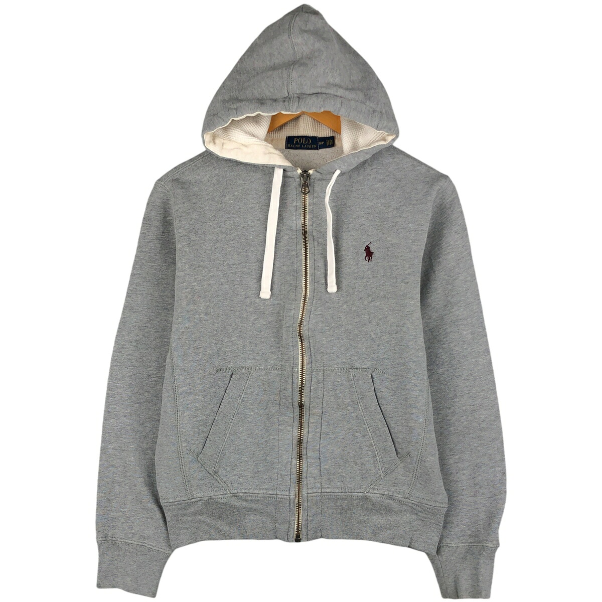 古着 ラルフローレン Ralph Lauren POLO RALPH LAUREN スウェットフルジップパーカー メンズS相当 /eaa607408 【中古】 【260116】 グレー系 春夏秋冬
