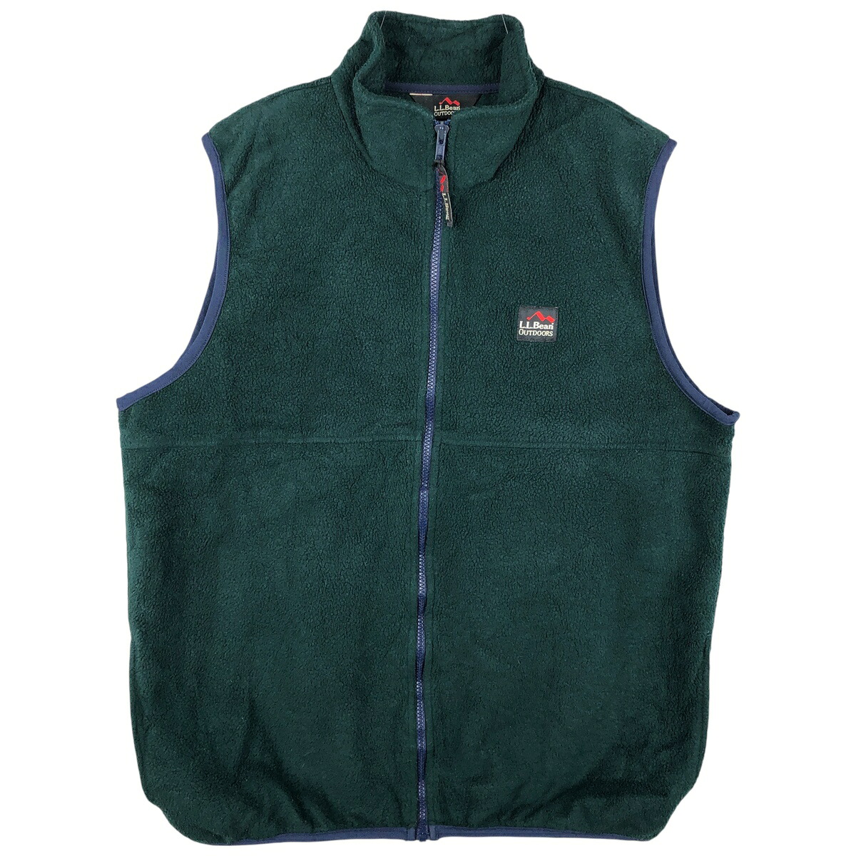 古着 90\'S エルエルビーン L.L.Bean OUTDOORS ソフトシェルベスト USA製 メンズL相当 ヴィンテージ /eaa607714 【中古】 【260112】 【NH-2508】