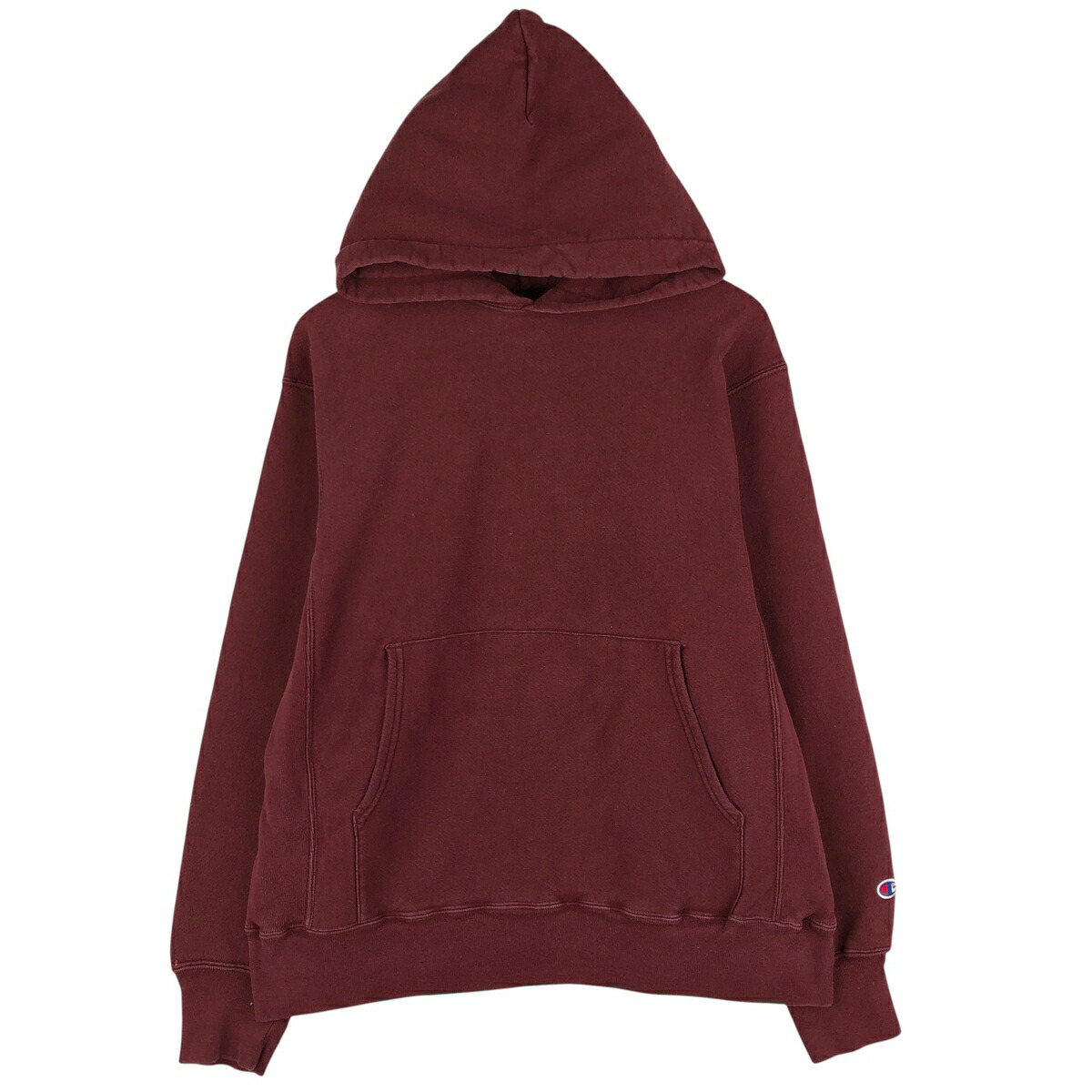 古着 00'S チャンピオン Champion ORIGINAL REVERSE WEAVE オリジナルリバースウィーブ 目無し スウェットプルオーバーパーカー メンズM相当 /eaa607793 【中古】 【260117】 レッド系 春夏秋冬