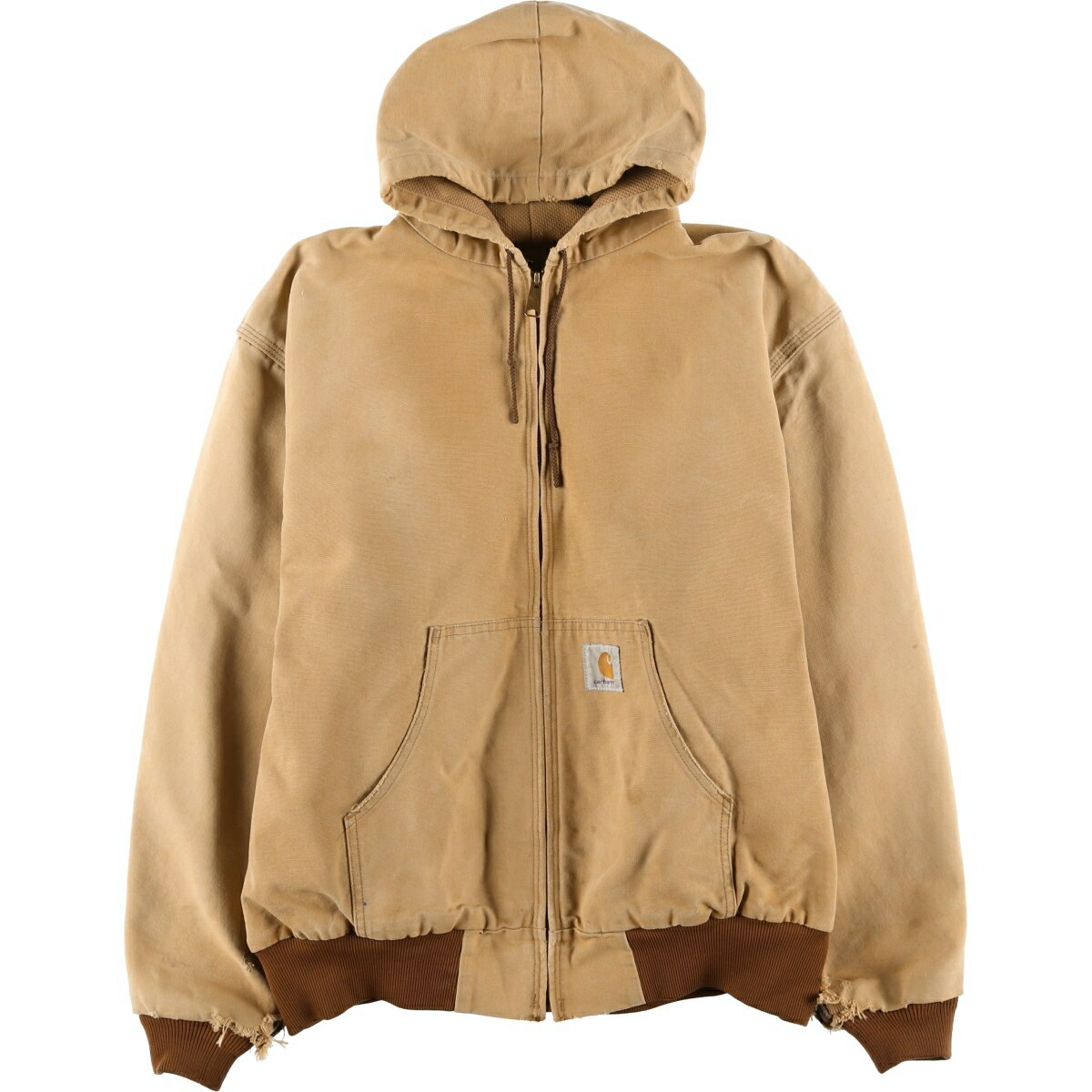 古着 カーハート Carhartt アクティブジャケット メンズXXL相当 /eaa607932 【中古】 【260116】 ベージュ系 春秋冬