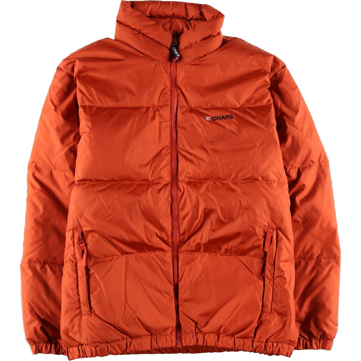 古着 チャップス CHAPS ダウンジャケット メンズL相当 /eaa607963 【中古】 【260118】 オレンジ系 春秋冬