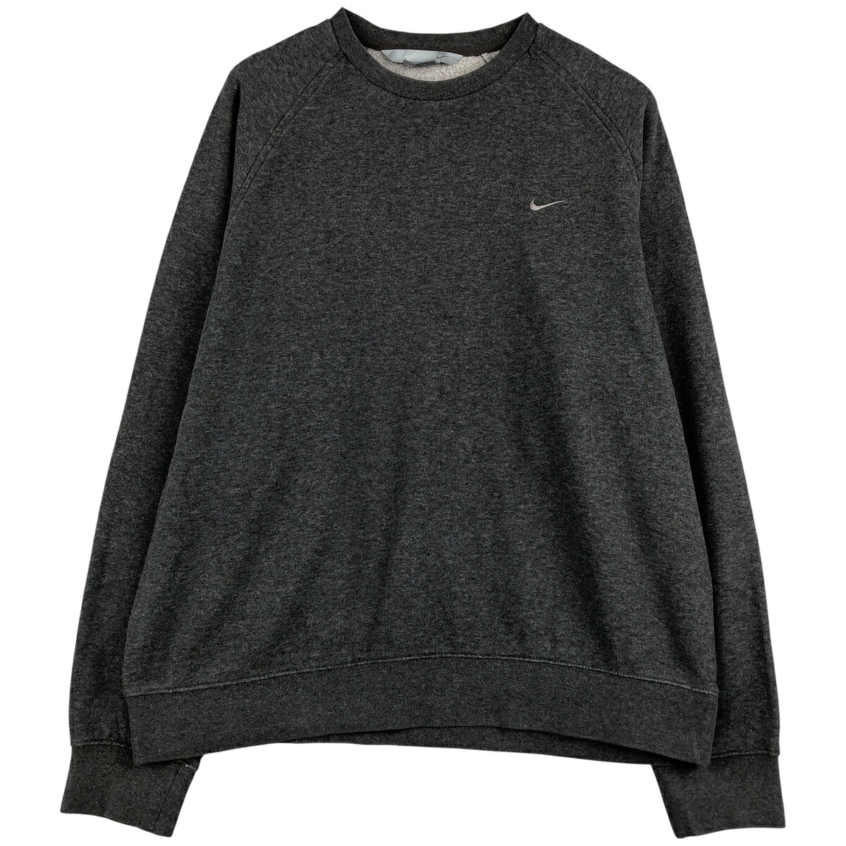 古着 00'S ナイキ NIKE ワンポイントロゴスウェットシャツ トレーナー メンズL相当 /eaa608079 【中古】 【260123】 【NH-2508】 グレー系 春夏秋冬
