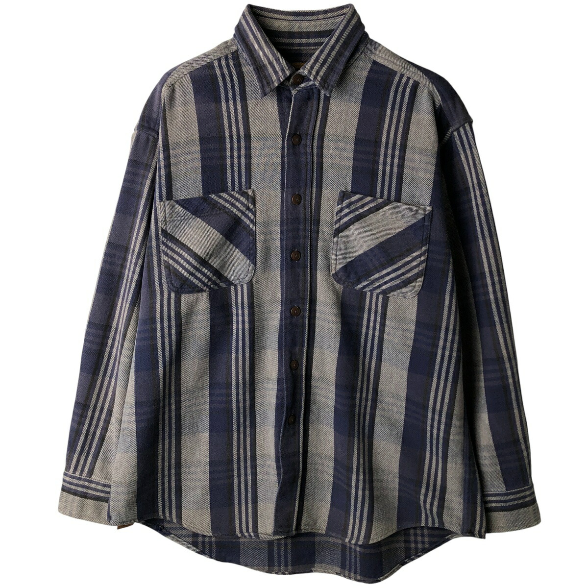 古着 セントジョンズベイ ST. JOHN'S BAY CLASSIC FIT 長袖 フランネルチェックシャツ メンズS相当/eaa596669 古着 セントジョンズベイ ST. JOHN'S BAY CLASSIC FIT 長袖 フランネル