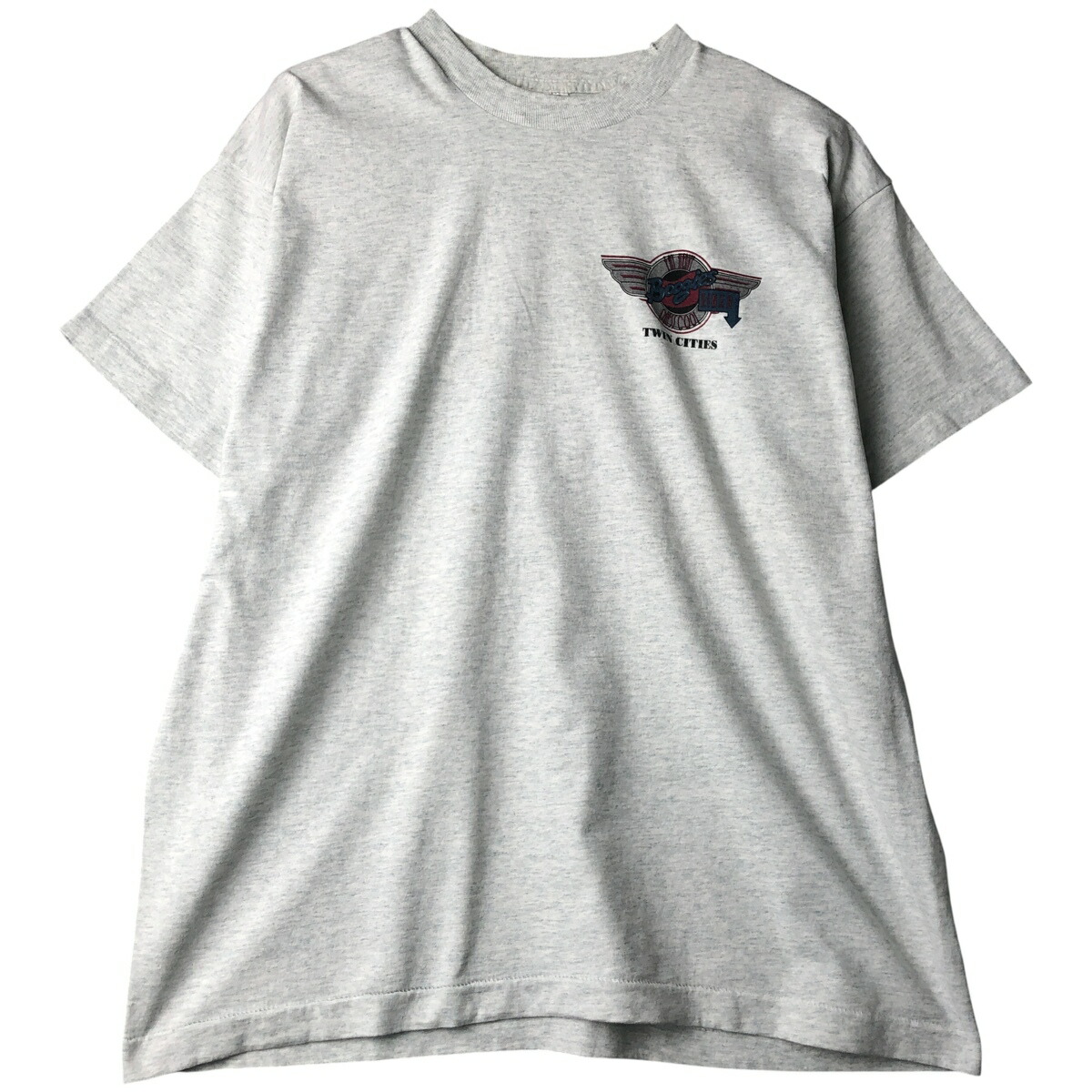 古着 90'S フルーツオブザルーム FRUIT OF THE LOOM プリントTシャツ USA製 メンズXL相当 ヴィンテージ /eaa608142 【中古】 【260128】 【NH-2508】 ホワイト系 春夏秋