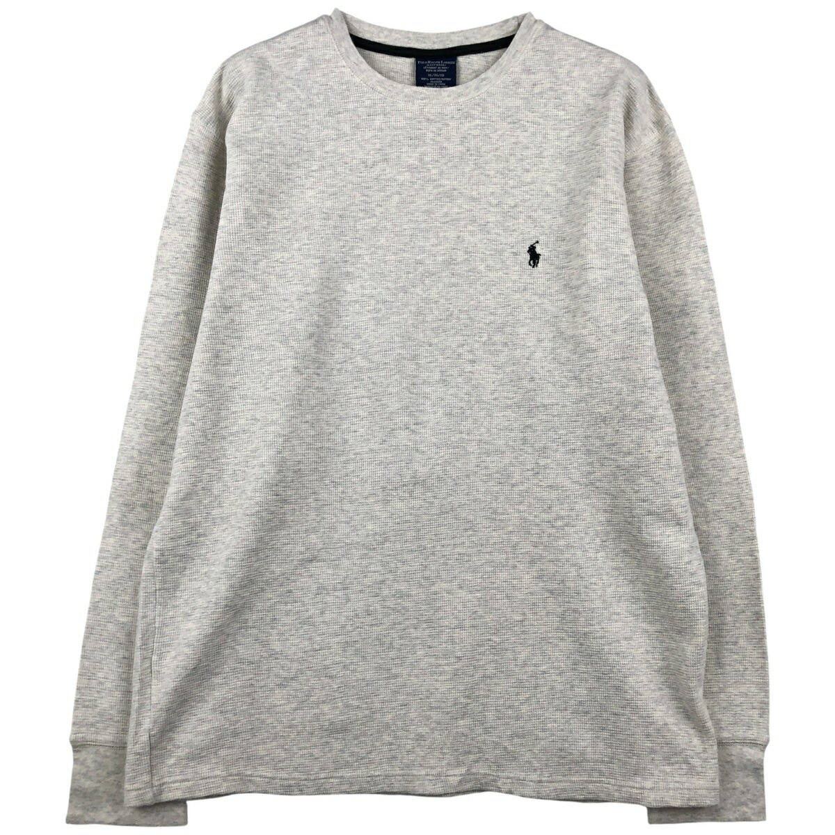 古着 ラルフローレン Ralph Lauren POLO RALPH LAUREN SLEEPWEAR サーマルロングTシャツ メンズXL相当 /eaa608526 【中古】 【260206】 ホワイト系 春夏秋