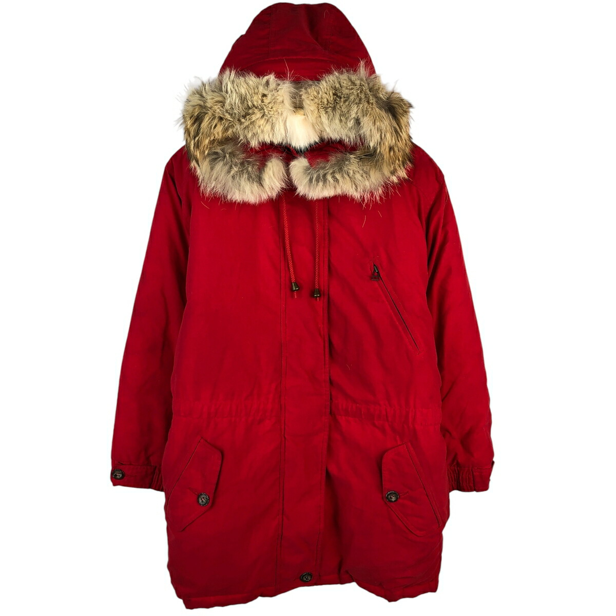 古着 80~90'S エディーバウアー Eddie Bauer PREMIER POLAR PARKA 黒タグ グースダウンジャケット レディースM相当 /eaa608638 【中古】 【260129】 【ADEL/アデル】 レッド系 春秋冬
