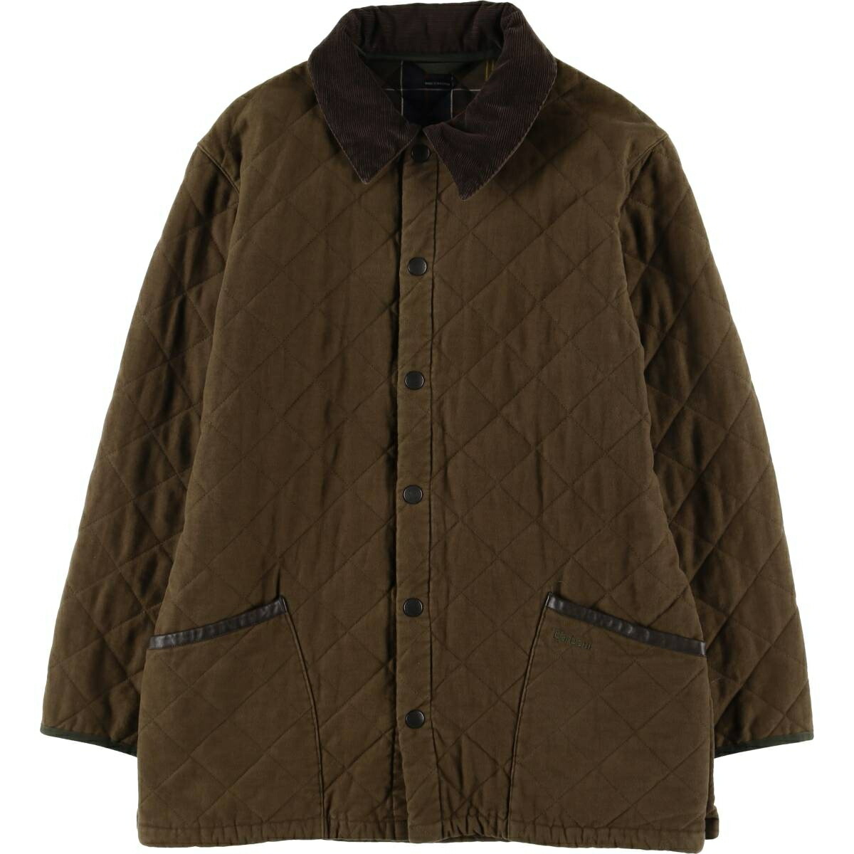 古着 バブアー Barbour LIDDESDALE リッズデイル 3ワラント キルティングジャケット パファージャケット メンズL相当 /eaa608675 【中古】 【260130】 【DL2603-BS】 カーキ系 春秋冬