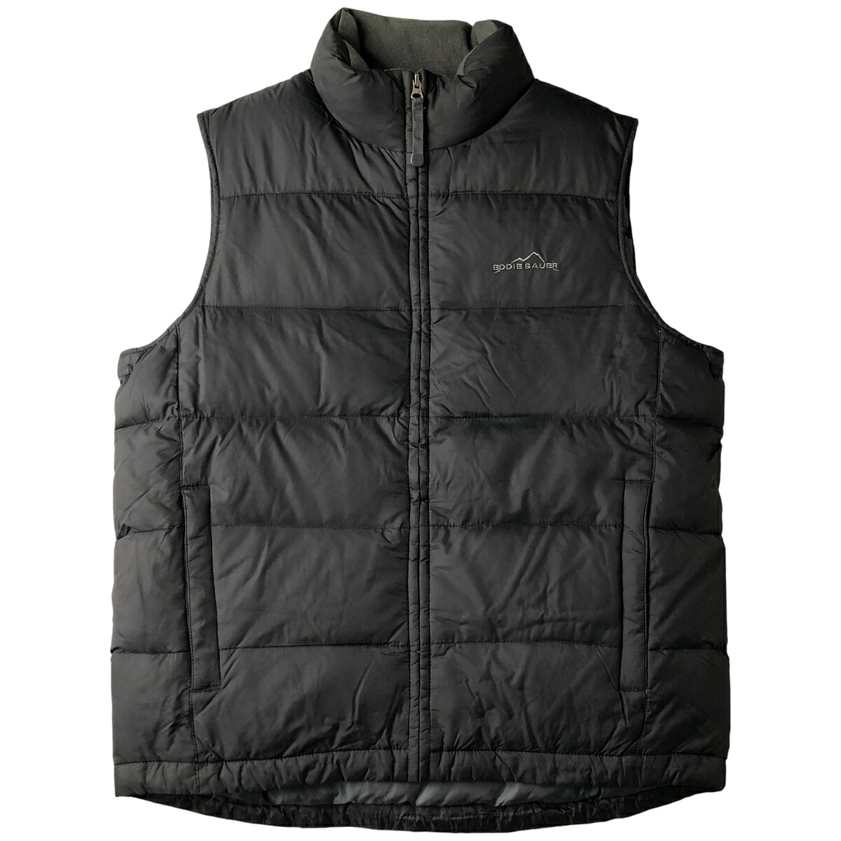 古着 エディーバウアー Eddie Bauer グースダウンベスト メンズM相当 /eaa608678 【中古】 【260125】 【NH-2508】 ブラック系 春秋冬