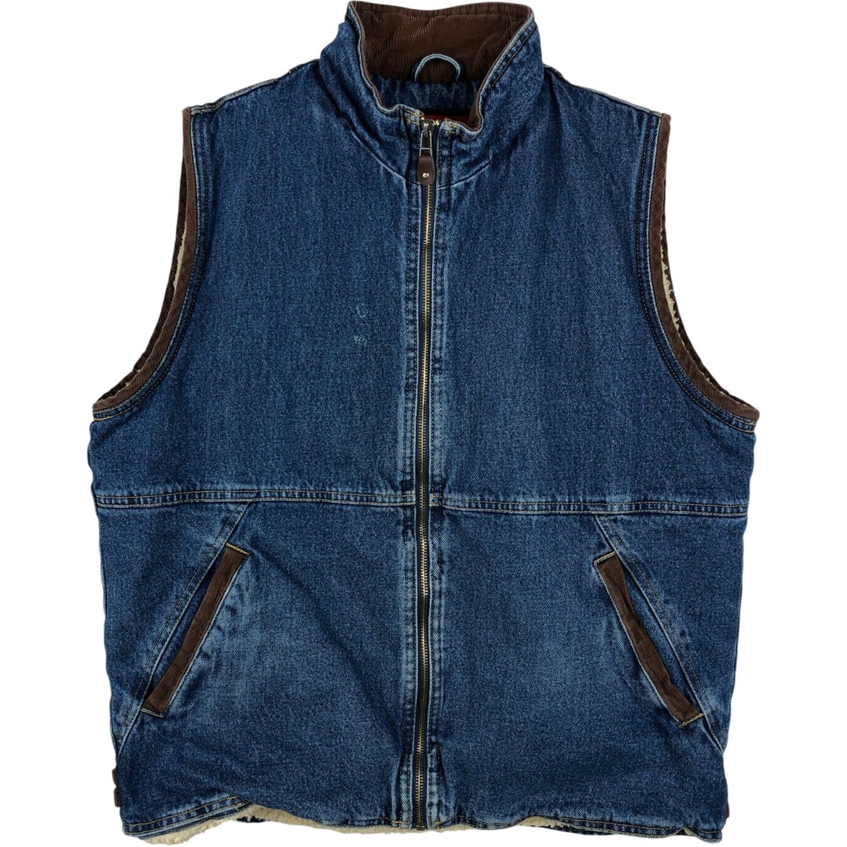 古着 90\'S ラングラー Wrangler HERO デニムベスト メンズM相当 ヴィンテージ /eaa608690 【中古】 【260206】 ブルー系 春秋冬