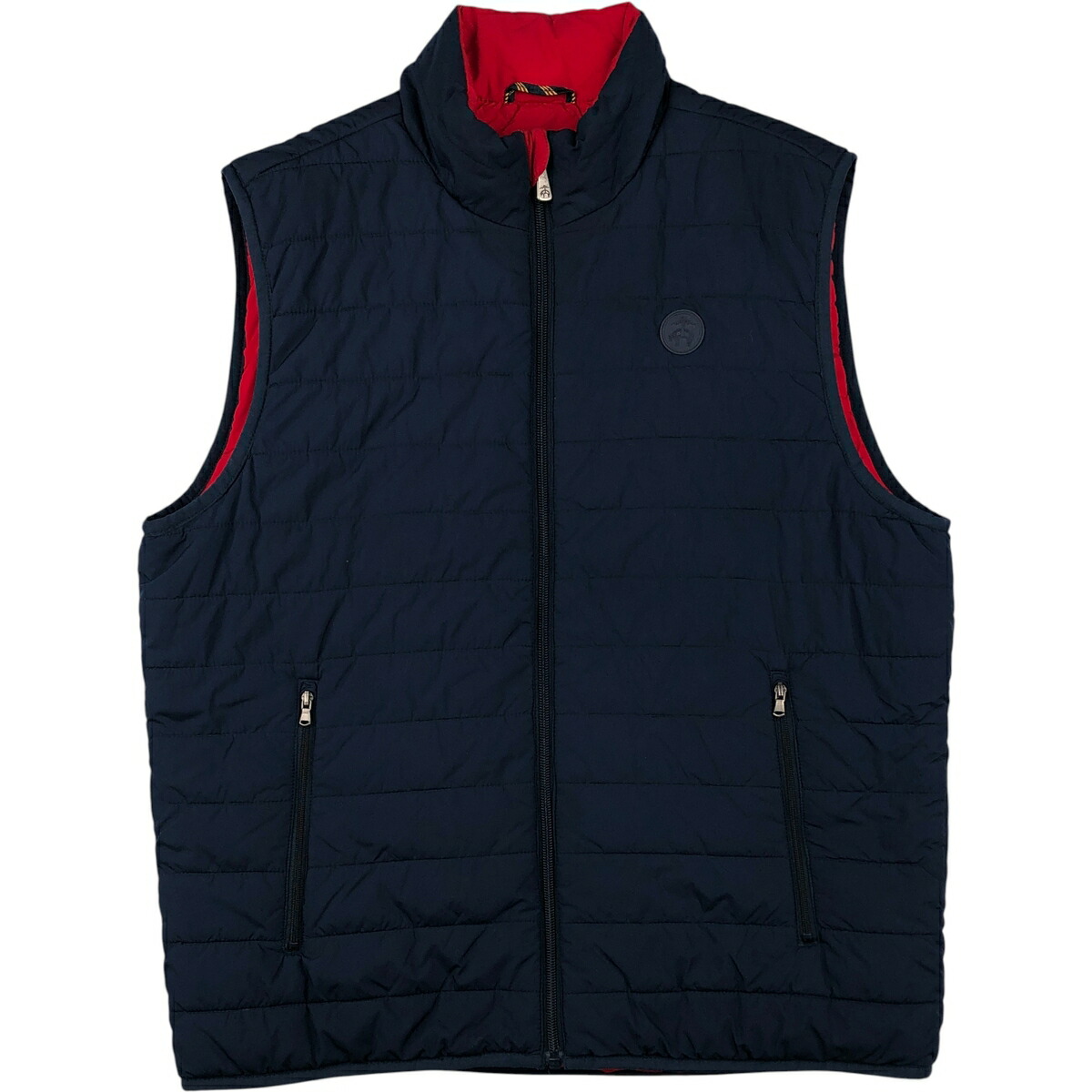 古着 ブルックスブラザーズ Brooks Brothers リバーシブル 中綿ベスト メンズM相当 /eaa608705 【中古】 【260123】 【NH-2508】 ネイビー系 春秋冬