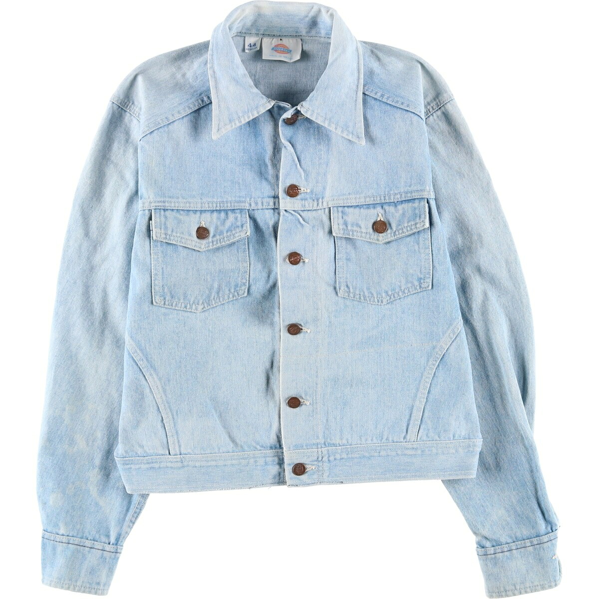 古着 ディッキーズ Dickies デニムジャケット Gジャン メンズS相当 /eaa608768 【中古】 【260127】 ブルー系 春秋冬