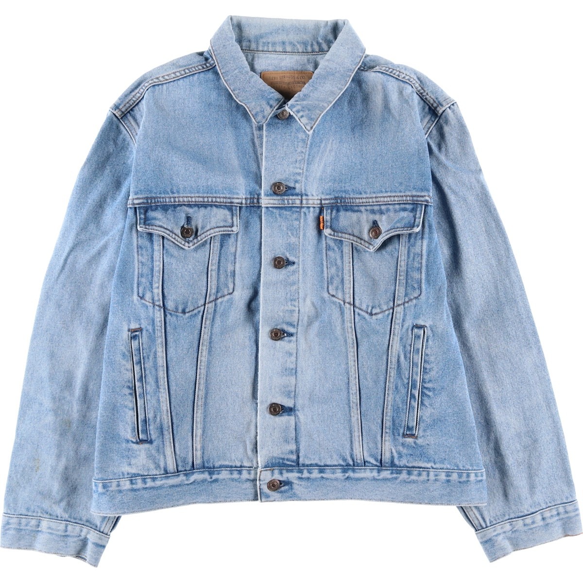 古着 ~90'S リーバイス Levi's 75515-0212 オレンジタブ デニムジャケット Gジャン メンズL相当 ヴィンテージ /eaa608773 【中古】 【260127】 【SS2606_10】｜古着屋JAM 10,811円