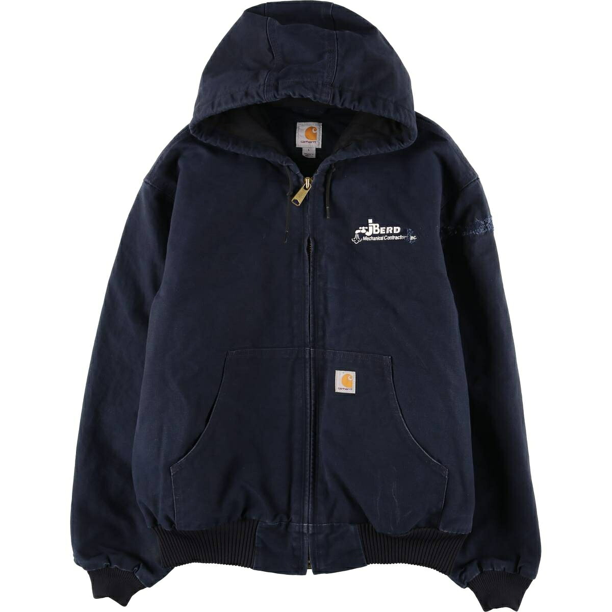 古着 カーハート Carhartt 中綿入り アクティブジャケット ダックフルジップパーカー メンズL相当 /eaa608858 【中古】 【260124】 【SS2606_10|古着屋JAM