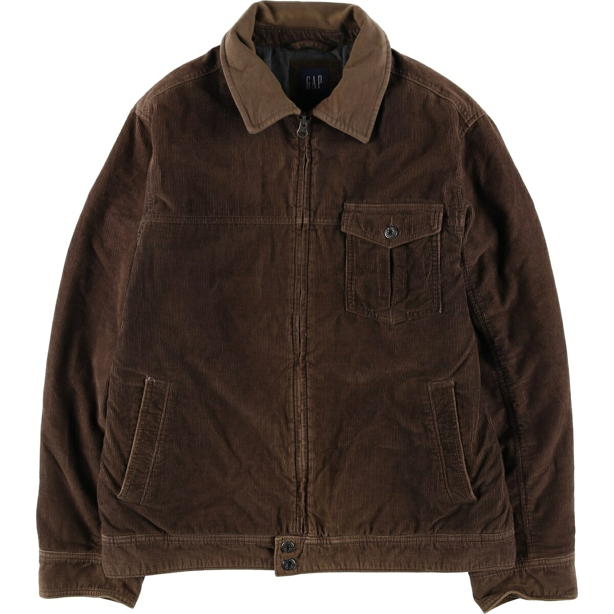 古着 00'S ギャップ GAP 中綿入り コーデュロイジャケット メンズL相当 /eaa608863 【中古】 【260125】 ブラウン系 春秋冬
