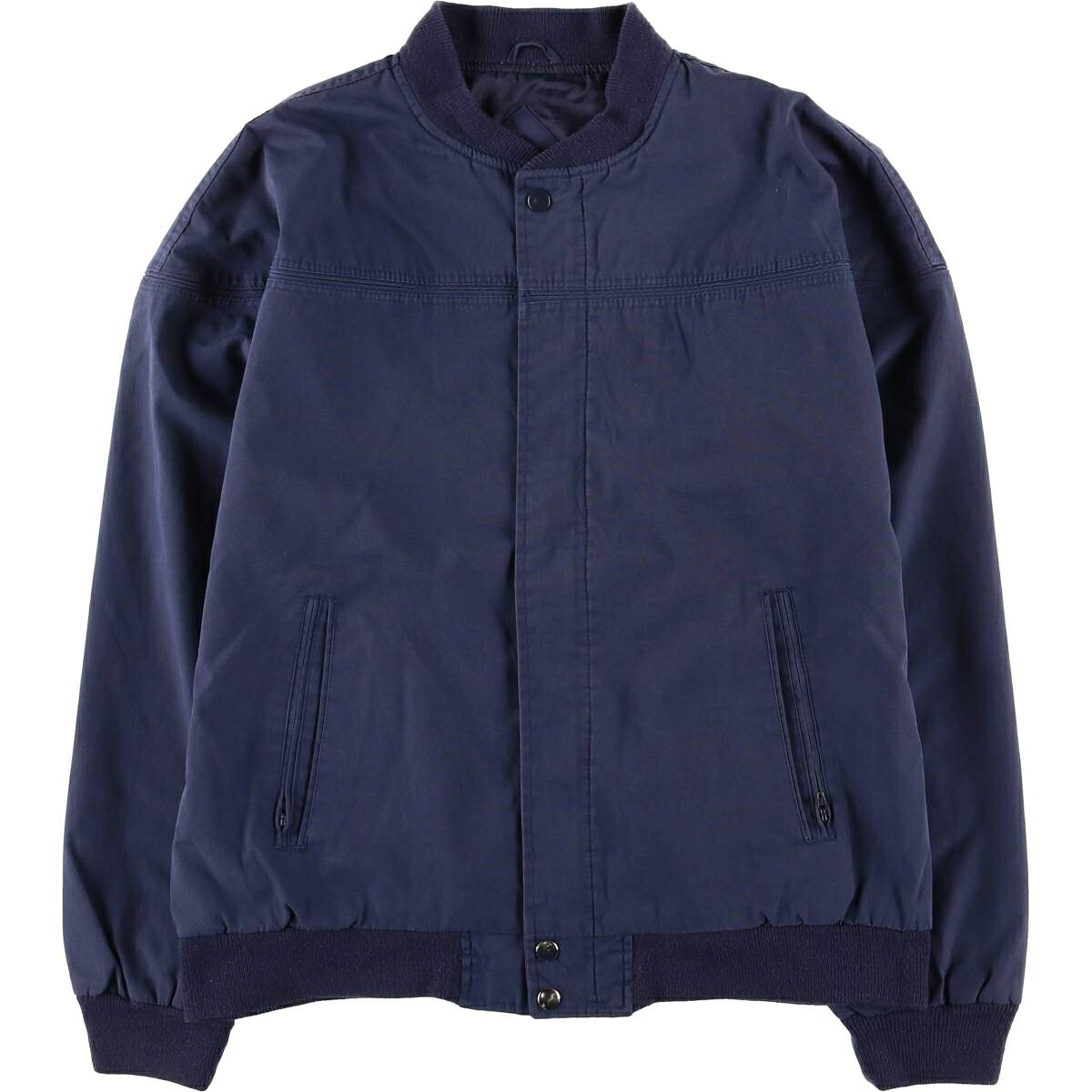 古着 Ornie ダービージャケット カップショルダージャケット メンズM相当 /eaa608896 【中古】 【260130】 ネイビー系 春秋冬