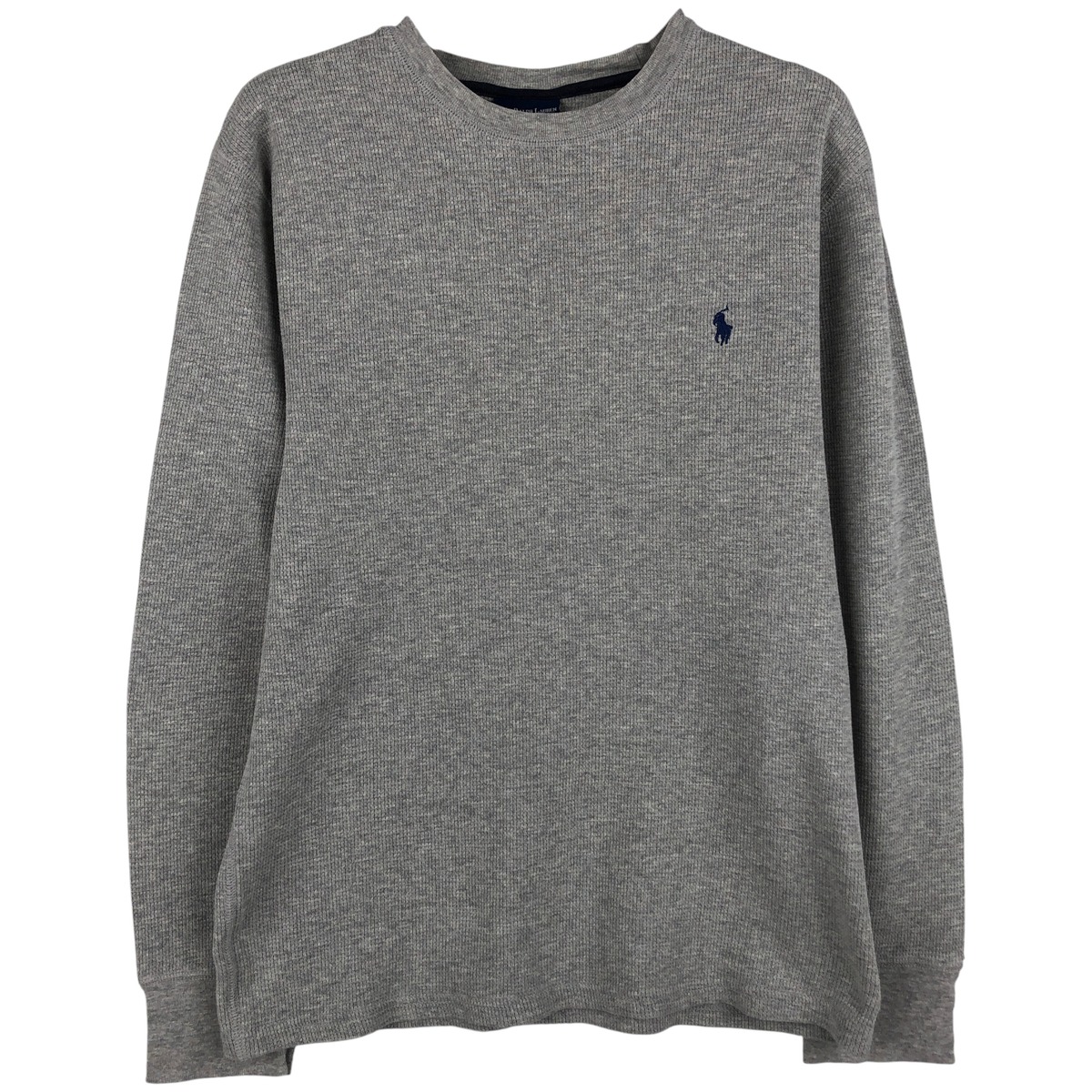 古着 ラルフローレン Ralph Lauren POLO RALPH LAUREN SLEEPWEAR サーマルロングTシャツ メンズS相当 /eaa609061 【中古】 【260123】 【NH-2508】 グレー系 春夏秋