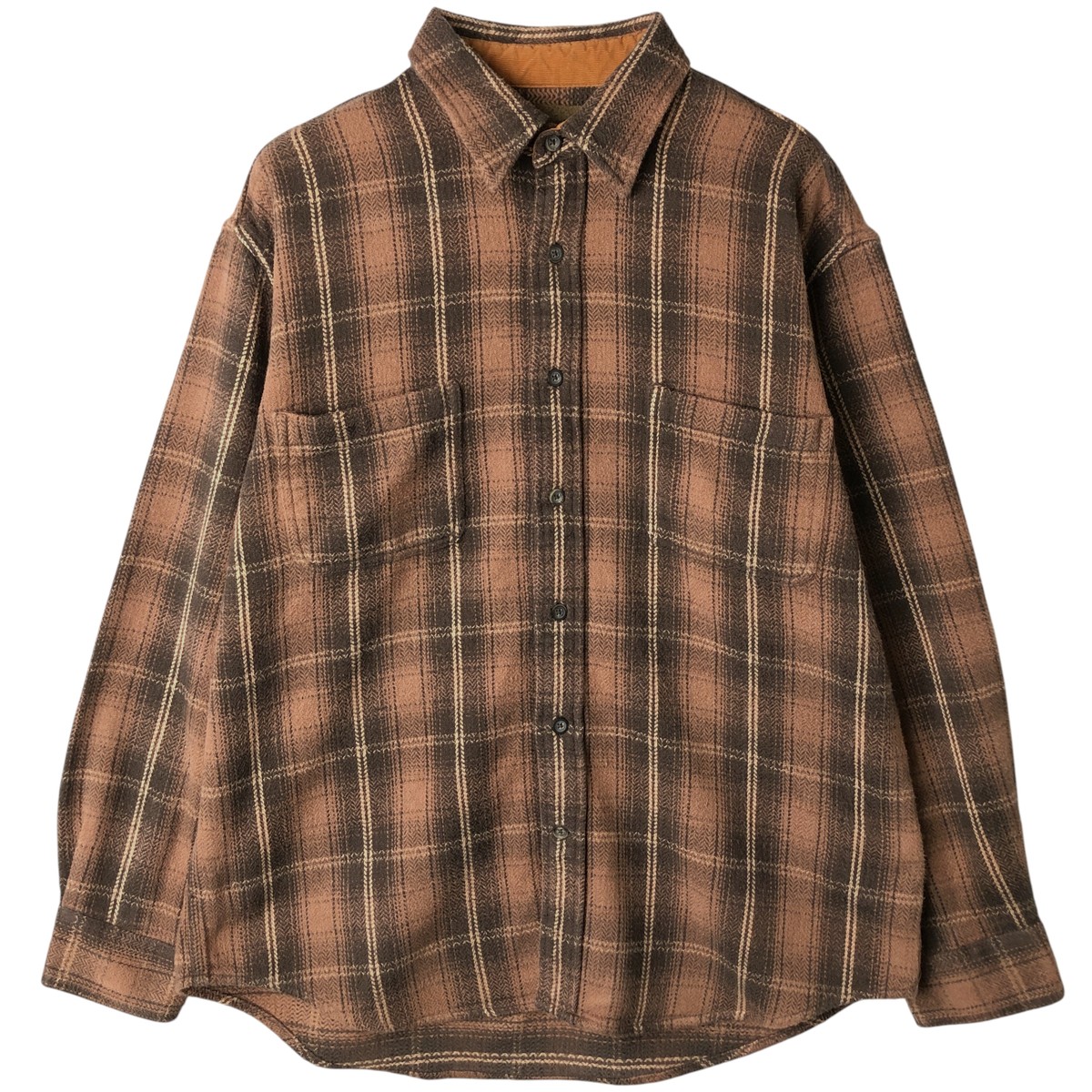 古着 90~00'S セントジョンズベイ ST. JHON'S BAY BRAWNY 長袖 フランネルチェックシャツ メンズL相当 ヴィンテージ /eaa609233 【中古】 【260118】 【NH-2508】