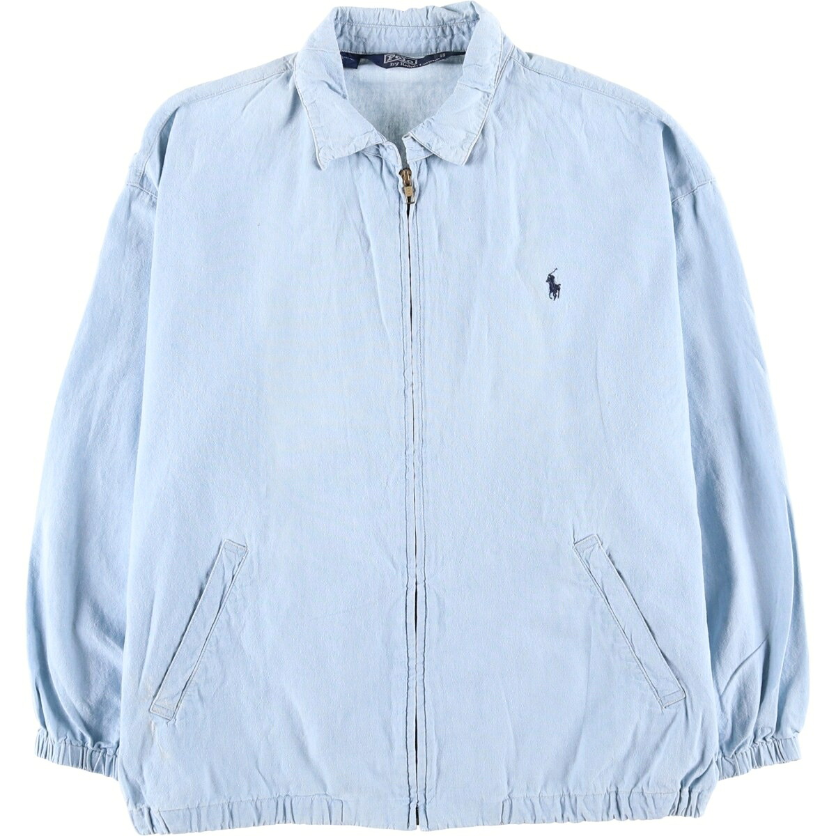 古着 ラルフローレン Ralph Lauren POLO by Ralph Lauren シャンブレー スイングトップ スポーツジャケット メンズXL相当 /eaa609274 【中古】 【260117】