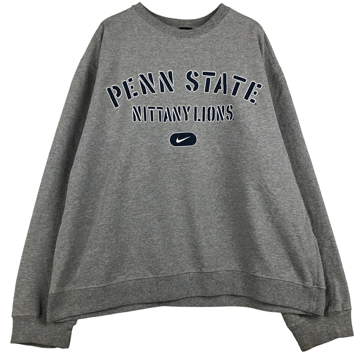 古着 90~00'S ナイキ NIKE TEAM カレッジスウェットシャツ トレーナー USA製 メンズXL相当 /eaa609334 【中古】 【260121】 【NH-2508】 グレー系 春夏秋冬