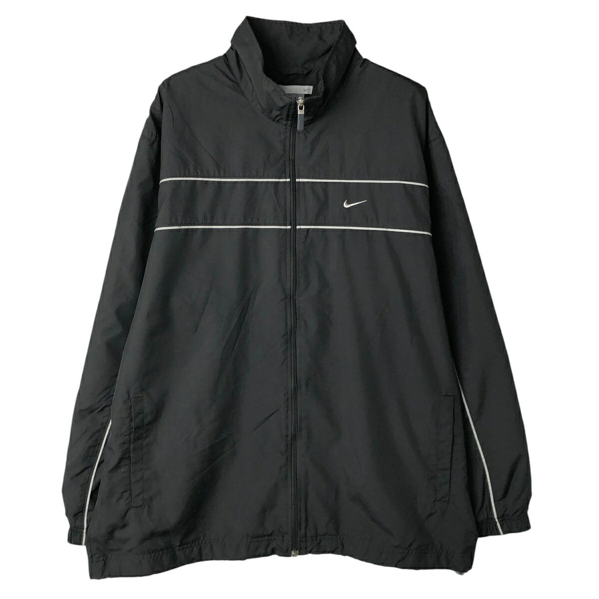 古着 00'S ナイキ NIKE ウインドブレーカー メンズXL相当 /eaa609408 【中古】 【260119】 【NH-2508】 ブラック系 春秋冬