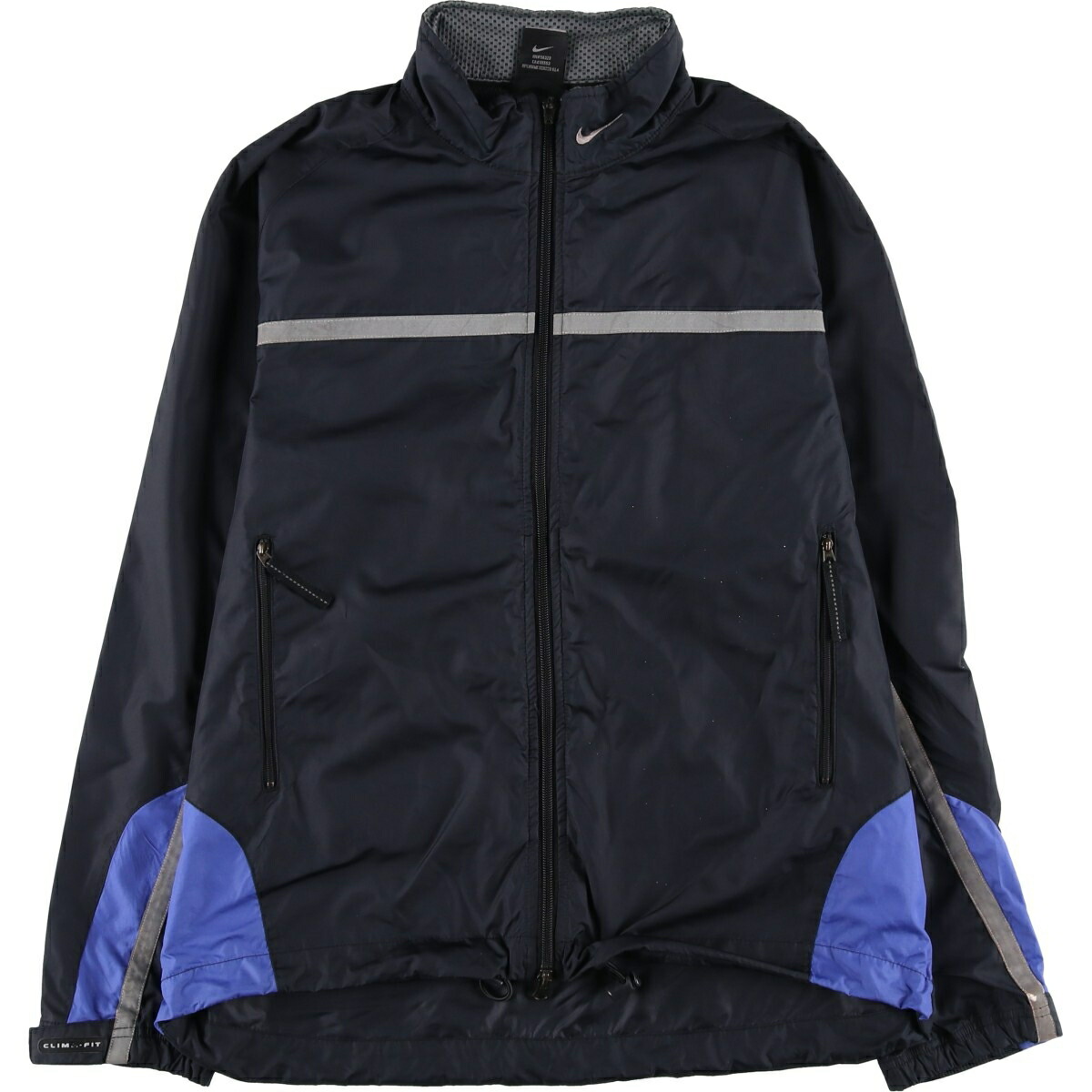 古着 00'S ナイキ NIKE CLIMA-FIT ウインドブレーカー メンズM相当 /eaa609503 【中古】 【260119】 ブラック系 春秋冬