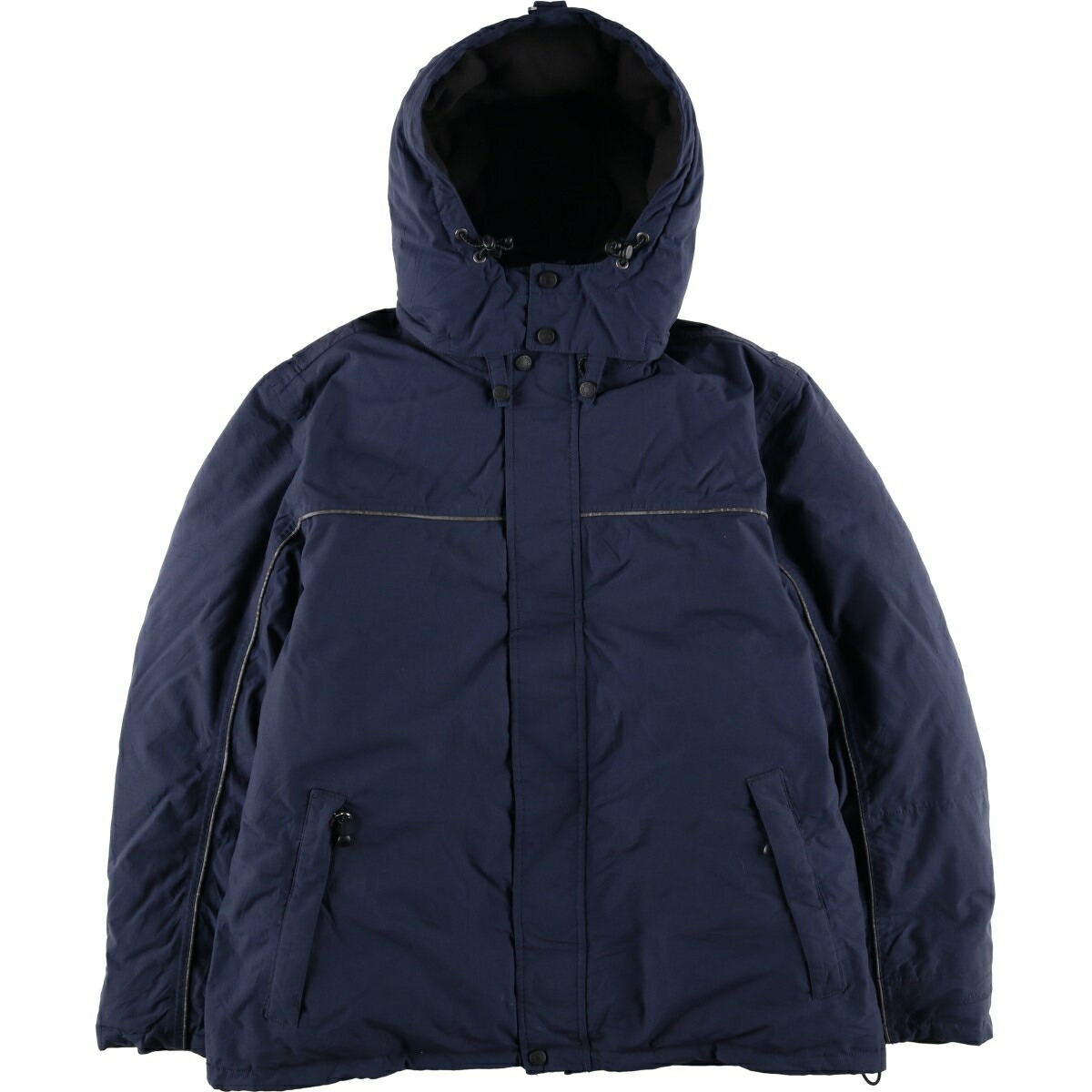 古着 エディーバウアー Eddie Bauer WEATHEREDGE グースダウンパーカー メンズL相当 /eaa609573 【中古】 【260123】 ネイビー系 春秋冬
