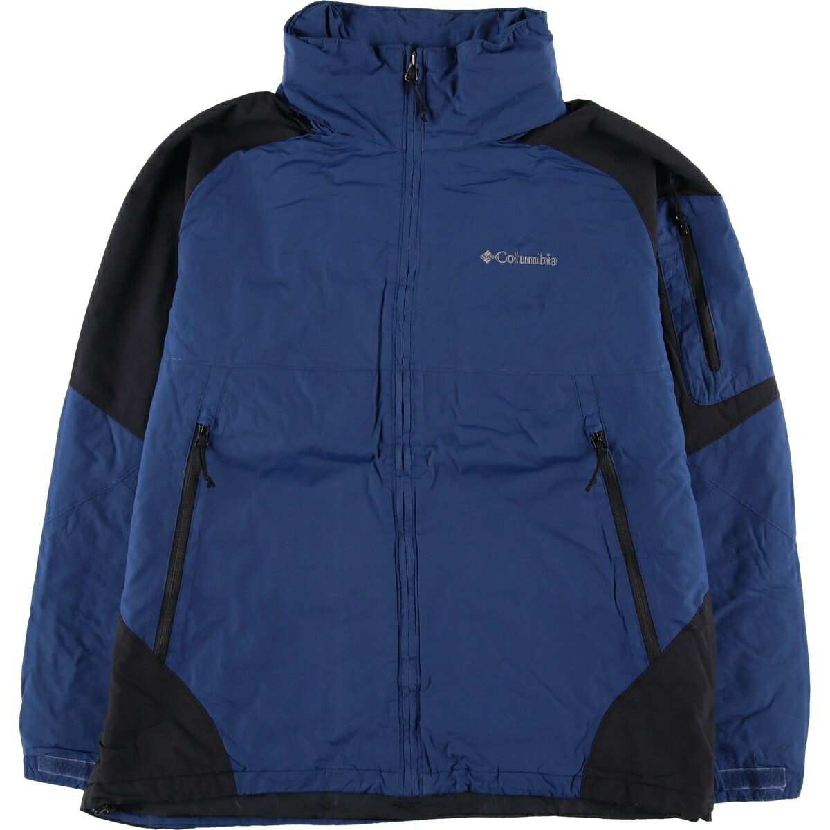 古着 00'S コロンビア Columbia 中綿ジャケット パファージャケット メンズL相当 /eaa609806 【中古】 【260118】 ネイビー系 春秋冬
