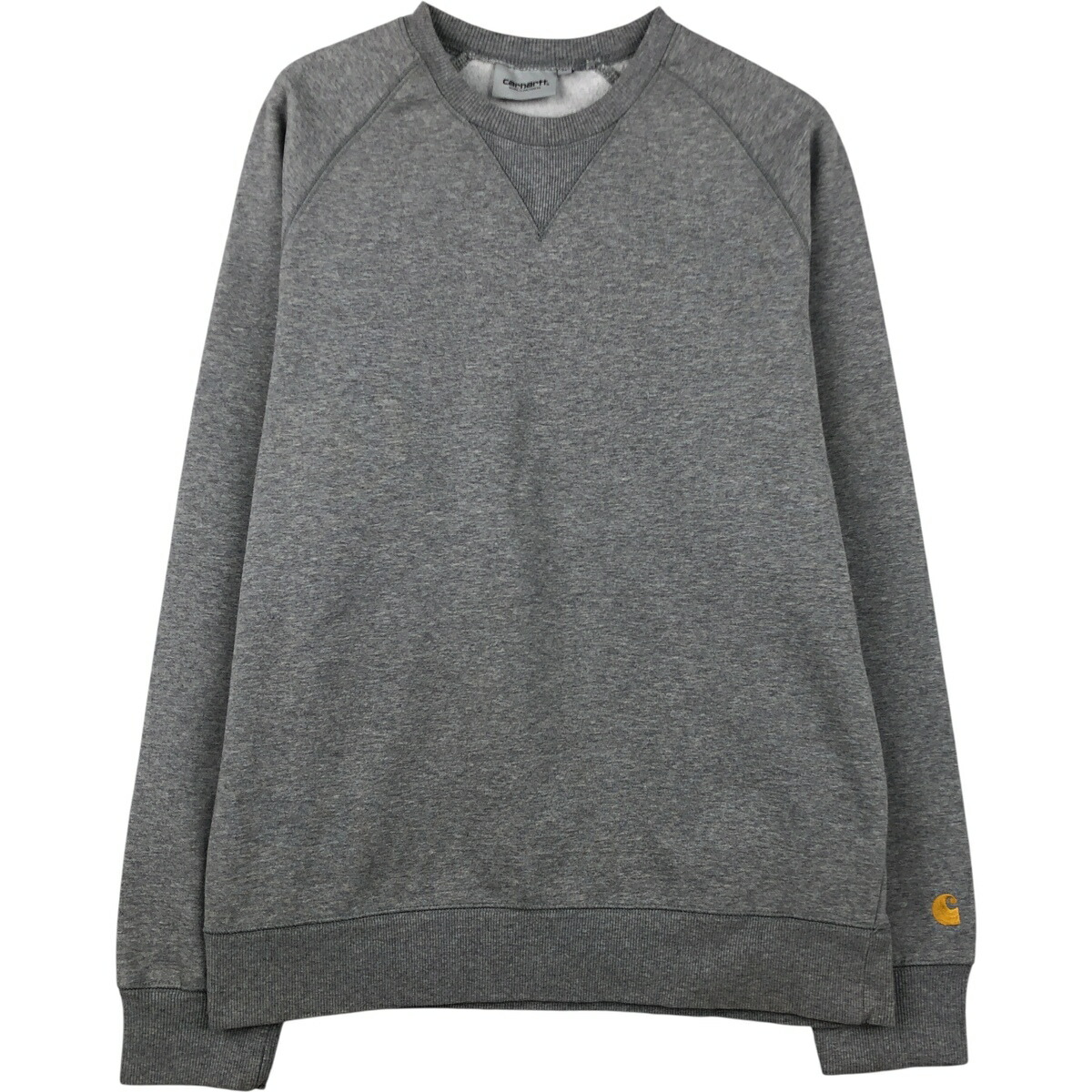 古着 カーハート Carhartt ワンポイントロゴスウェットシャツ トレーナー メンズM相当 /eaa610069 【中古】 【260220】 グレー系 春夏秋冬