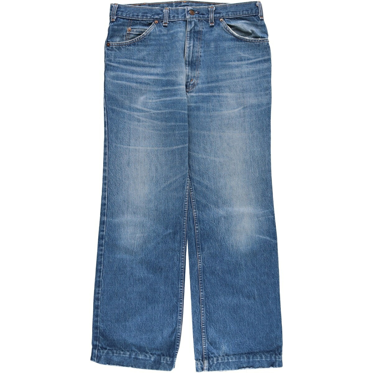 古着 80'S リーバイス Levi's 50518-0217 ストレートデニムパンツ カナダ製 メンズw34相当 ヴィンテージ /eaa610139 【中古】 【260209】 ブルー系 春夏秋冬